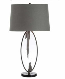 מנורה שולחנית- בראס אהיל סילבר