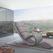 כורסת Lay Back - כורסת טלוויזיה עם הדום נשלף בעיצוב מודרני