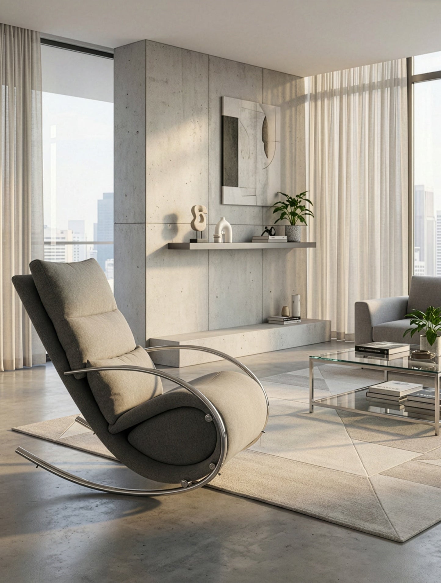 כורסת Lay Back - כורסת טלוויזיה מעוצבת עם הדום נסתר