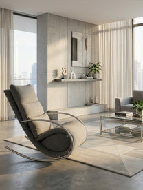 כורסת Lay Back - כורסת טלוויזיה מעוצבת עם הדום נסתר