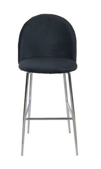 ROYAL כסא בר שחור דגם