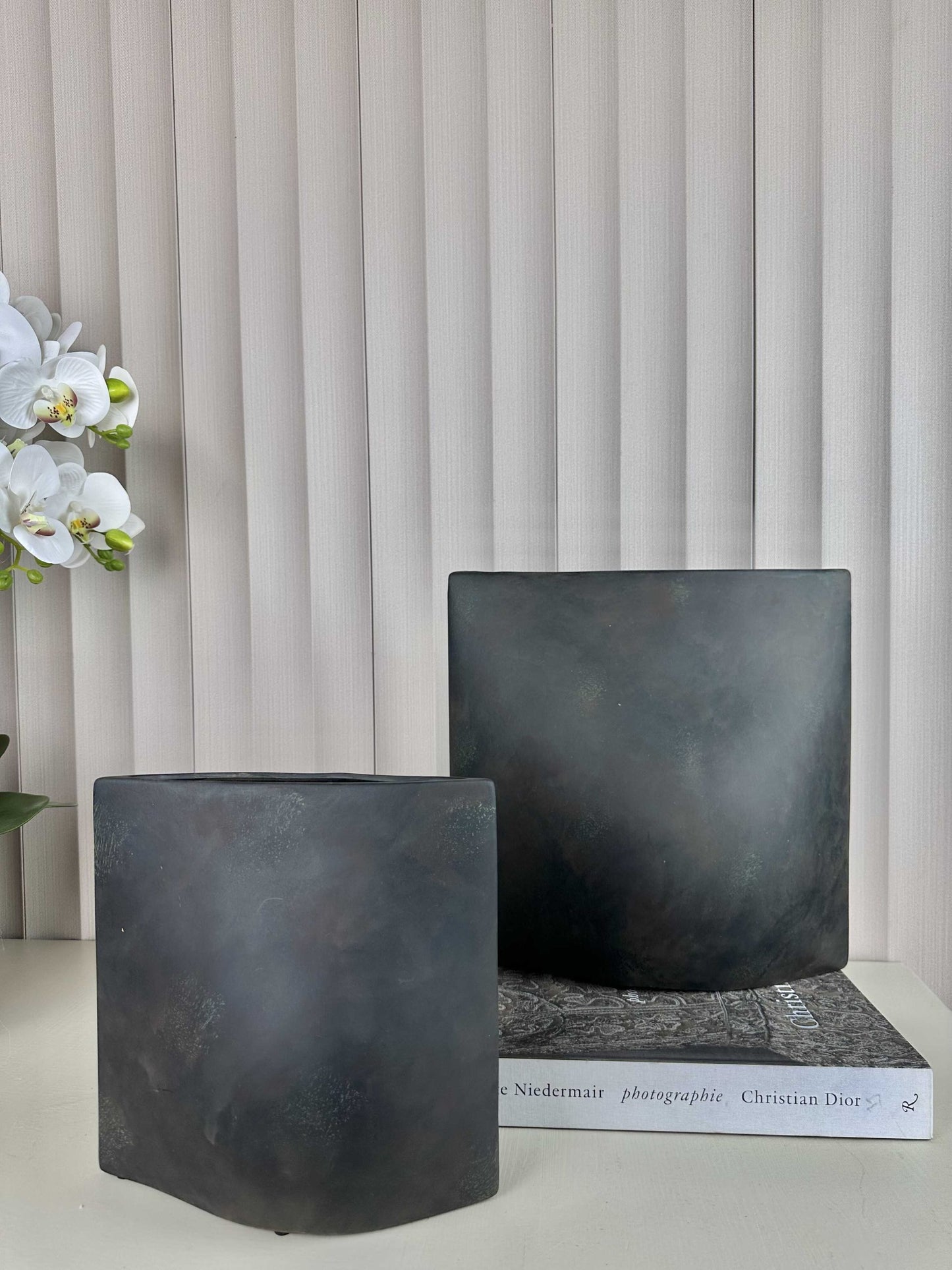 זוג אגרטלי קרמיקה  SAK