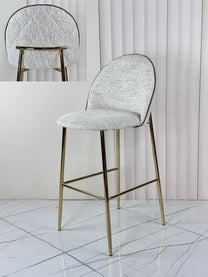 כיסא בר עם רגל זהב ROYAL