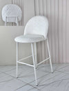 כיסא בר רגל לבנה ROYAL