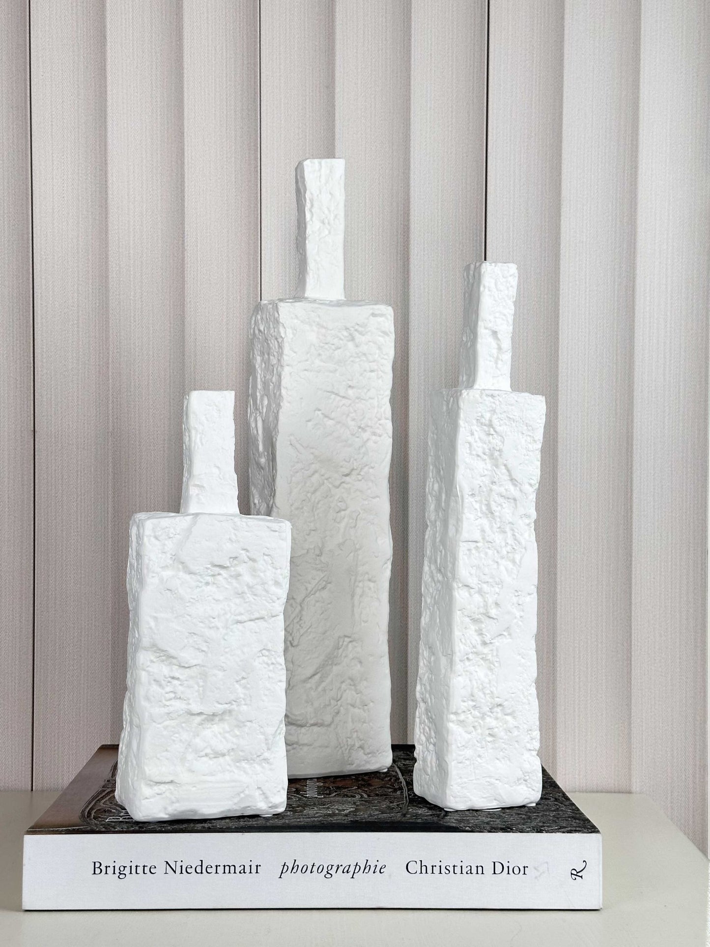 סט 3 אגרטלי קרמיקה