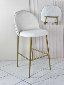 כיסא בר רגל זהב ROYAL