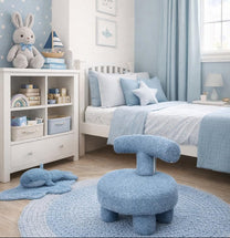 ספה לחדר ילדים כחולה