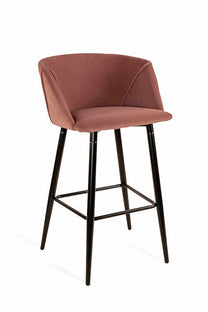 כסא בר דגם נואר-ורוד