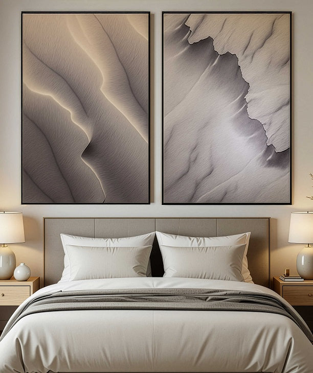 סט תמונות קיר בהשראת נוף טבעי